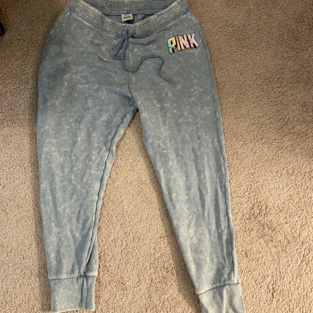 PINK TIE DYE JOGGERS